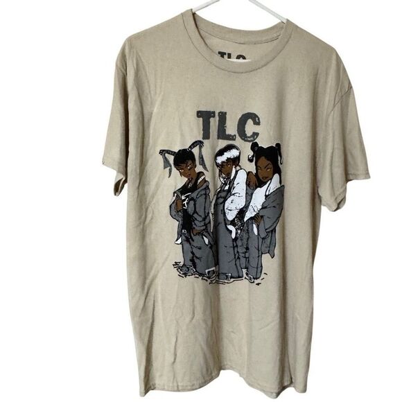 TLC 2023 No Scrubs Anime T-Shirt Sz L - Picture 8 of 10